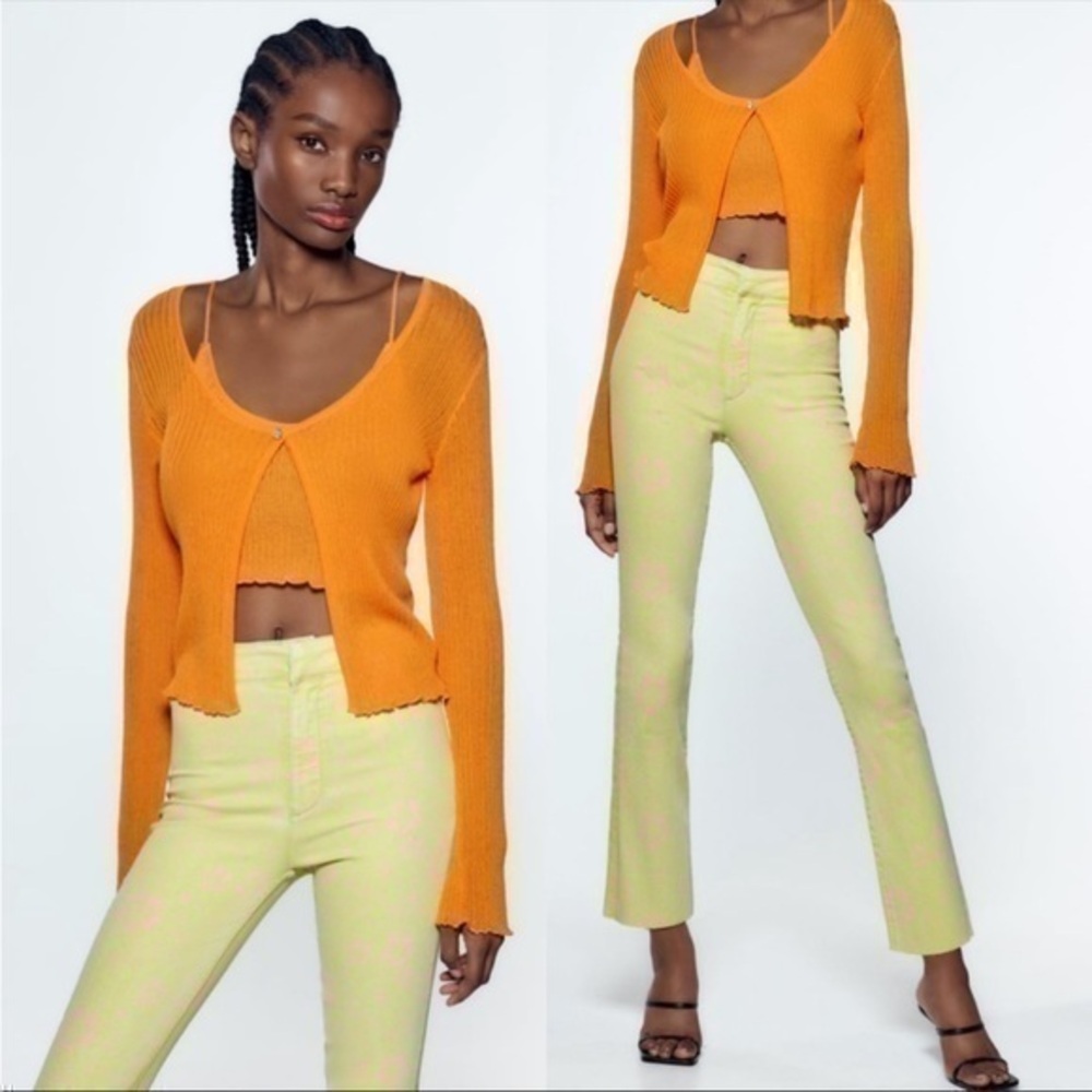 ZARA Printed Jeans 5520/016